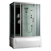 Душевой бокс Frank F-556-1 1500*850 пристенный Душевой бокс Frank F-556-1 1500*850 пристенный