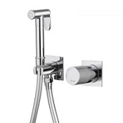 Гигиенический душ со смесителем ABBER Wasserfall AF8725 хром