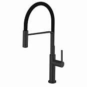 Смеситель Clever CHEF 60146 для кухонной мойки, черный