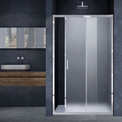 Душевая дверь Vincea Alpha VDS-3AL130MT 130x190 текстурное/хром