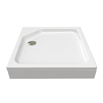 Душевой поддон Niagara Nova NG-80-80Q RUS 80x80x17 квадратная, белый