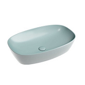 Раковина накладная Ceramica Nova Element CN6049MLG 60x38x13.8 зеленый матовый