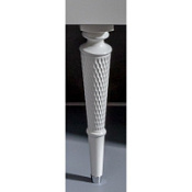 Ножки Armadi Art Denti 847-W-45 для мебели, белый