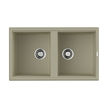 Кухонная мойка Omoikiri Tedori 86-2-BE 51x86x20 ваниль