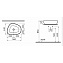 Раковина VitrA Outline 5991B403-0016 56х44 белый - фото 2