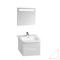 Мебель для ванной Ravak Chrome II SD 650 X000001291 подвесная, белая