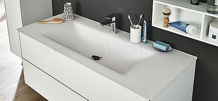 Мебель для ванной Puris Ice line 120 белая