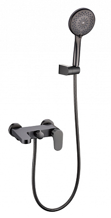 Смеситель Boheme Spectre 453-GM для ванны, оружейная сталь