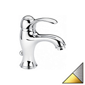 Смеситель Emmevi Harmony 22003CO для раковины, хром/золото