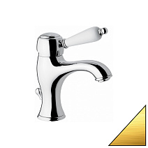 Смеситель Emmevi Laguna 40063OR для раковины, золото Смеситель Emmevi Laguna 40063OR для раковины, золото