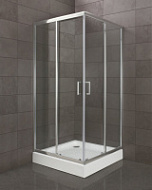 Душевой уголок BelBagno Uno UNO-195-A-2-100-C-Cr прозрачное стекло Душевой уголок BelBagno Uno UNO-195-A-2-100-C-Cr прозрачное стекло