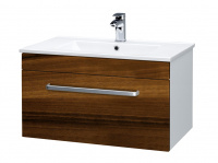 Тумба с раковиной Dreja Aston 75 орех