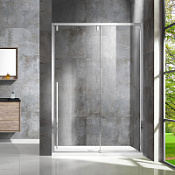 Душевая дверь Vincea Lugano VDS-1L160CL-1 160x195 Easy Clean прозрачное/хром