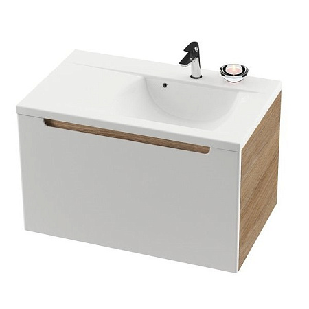 Мебель для ванной Ravak Classic SD L 800 X000000951 подвесная, каппучино/белая
