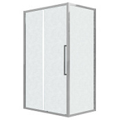 Душевой уголок Grossman Cosmo 120.K33.02.1090.10.02 98-101x88,5-90x195 шиншилла/хром