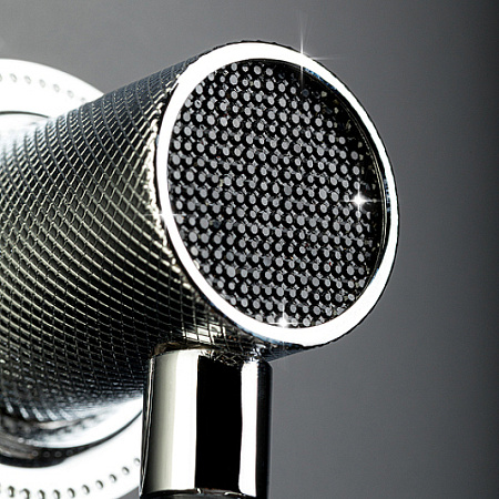 Мыльница Boheme Royal Cristal 10923-CR-B настенная, хром/черный