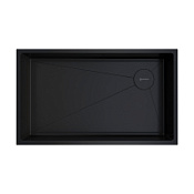 Кухонная мойка Omoikiri Taki 74-U/IF Side-GB 74x44x20 графит