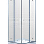 Душевой уголок Timo TL TL-1102R 100x100x200 с поддоном, прозрачное/хром - фото 1
