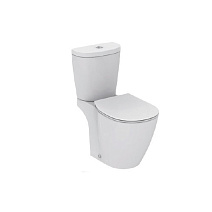 Унитаз-компакт Ideal Standard Connect E8036MA полукруглый, горизонтальный выпуск, нижняя подводка
