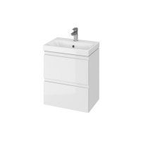 Тумба с раковиной Cersanit Moduo Slim SZ-MOD-MO50Sl/Wh 50 белый