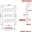 Полотенцесушитель водяной Ника Curve ЛZ 80/50-3 - фото 6