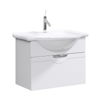Тумба с раковиной Aqwella Н-Лайн N-Li.01.07 75 белый