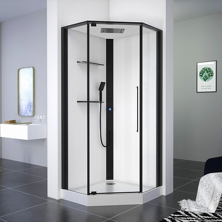 Душевая кабина Black & White Galaxy G8036 100х100 см