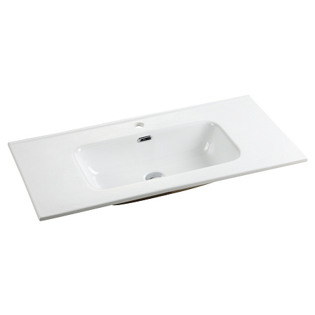 Раковина накладная Ceramica Nova Element CN7003 101x46.5x18 белый