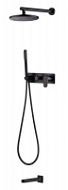 Душевой комплект Boheme Spectre 454-2-B для ванны с душем, черный
