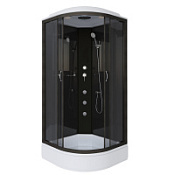 Душевая кабина Niagara Classic NG-6501-14G 90x90x215 стекло тонированное/профиль черный
