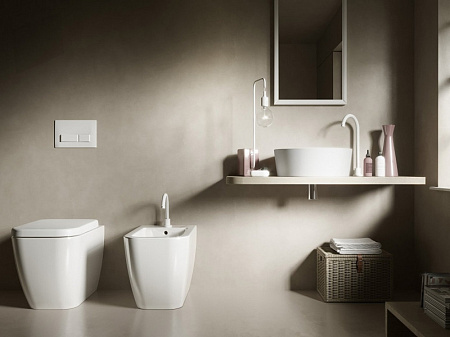 Унитаз приставной Hatria Bianca Y3AL01