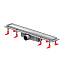 Душевой лоток AM.PM PrimeFlow W02SC-U11-060-04SB 60 стальной матовый