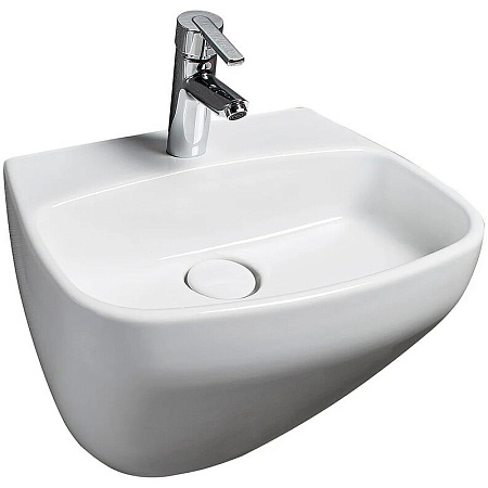 Раковина моноблок beWash Alster 86511101 50,5x40x85 белый глянцевый