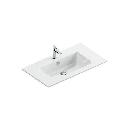 Мебельная раковина Berloni Bagno Way Block LAVSMRINCXR004 101 122 белый глянцевый