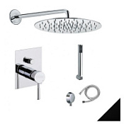 Душевой комплект Fiore Xenon 44NN5000 черный матовый