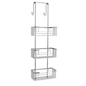 Полка WasserKRAFT K-71133 тройная, хром