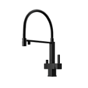 Смеситель для кухонной мойки Sancos Moro SC4006MB черный матовый