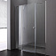 Душевая дверь в нишу Cezares Elena ELENA-B-13-60+60/60-C-Cr-L прозрачное стекло - фото 1