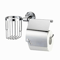 Держатель туалетной бумаги и освежителя WasserKRAFT Isen K-4059 хром