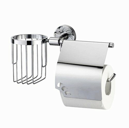 Держатель туалетной бумаги и освежителя WasserKRAFT Isen K-4059 хром