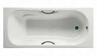 Ванна чугунная Roca Malibu 2334G0000 160х70 см с п/скользящим покрытием и отверстиями для ручек Ванна чугунная Roca Malibu 2334G0000 160х70 см с п/скользящим покрытием и отверстиями для ручек