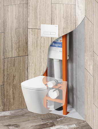 Система инсталляции для унитазов  BelBagno BB003-30