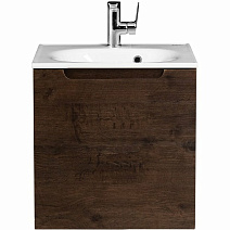 Тумба с раковиной BelBagno Etna ETNA-500-1A-SO-RW-P-L 50 Rovere Moro