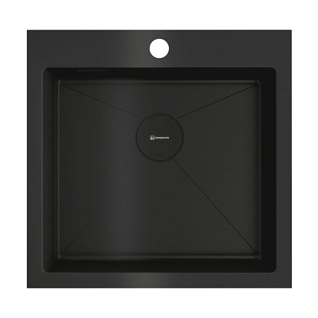 Кухонная мойка Omoikiri Akisame 51-GB 51x51x20 графит