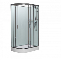 Душевая кабина Frank F412R Brilliant 120*80 без крыши, хром Душевая кабина Frank F412R Brilliant 120*80 без крыши, хром