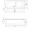 Акриловая ванна Cezares Metauro METAURO CORNER-180-80-40-R-W37 180x80 белый - фото 2