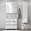 Мебель для ванной Roca The Gap A857406806 80 три ящика,белый глянец - фото 1