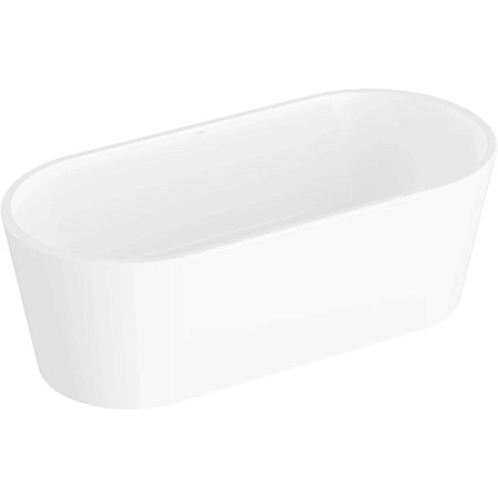 Ванна акриловая VitrA Geo 65370006000 170x80 с ножками и сифоном