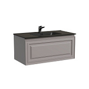 Тумба с раковиной Sancos Very VR90SM 90 Doha Soft/черный