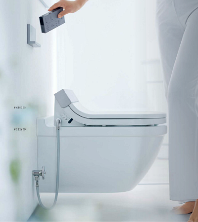 Унитаз подвесной Duravit Starck 3 22260900001-WG SensoWash